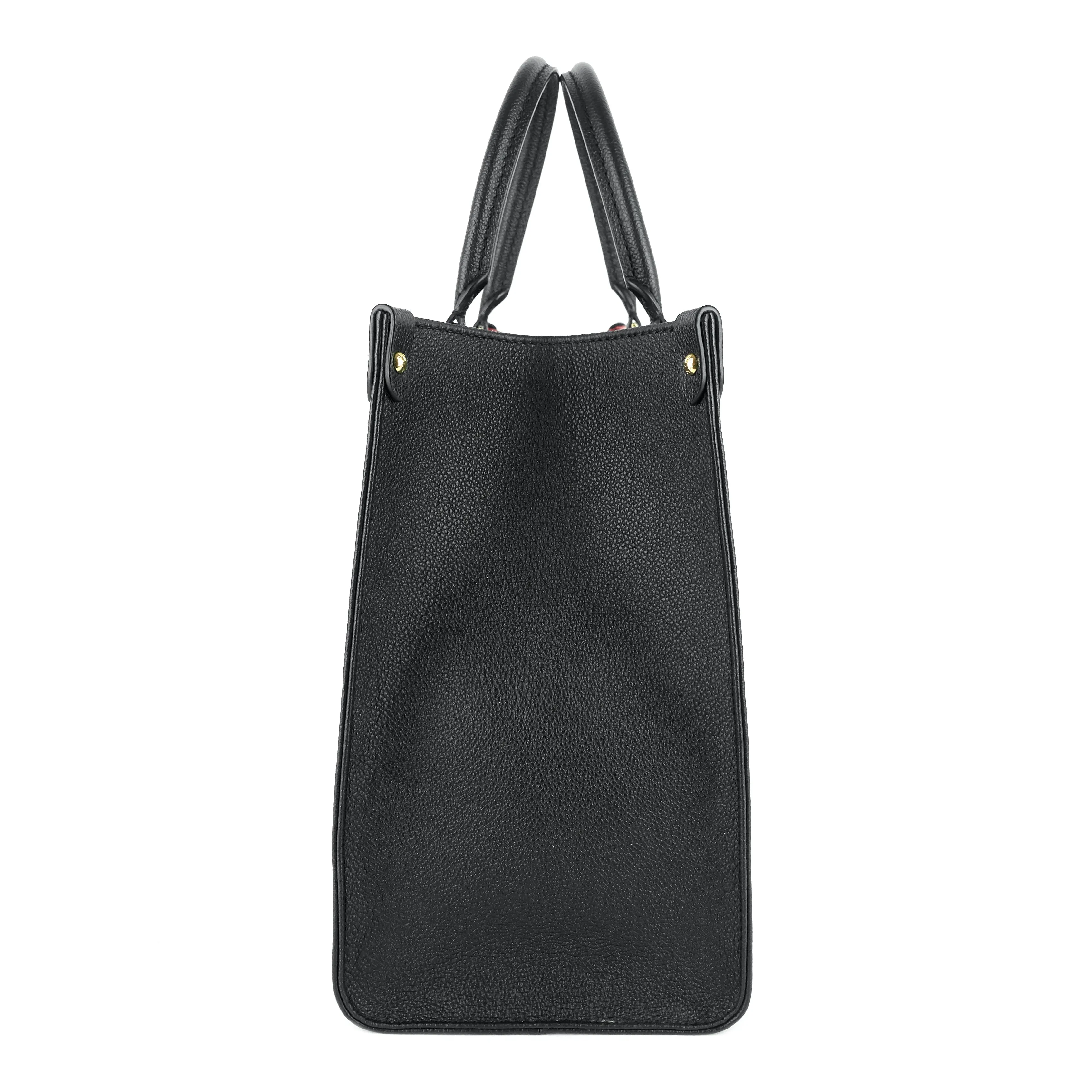 OnTheGo MM Bicolour Monogram Empreinte Leather Bag