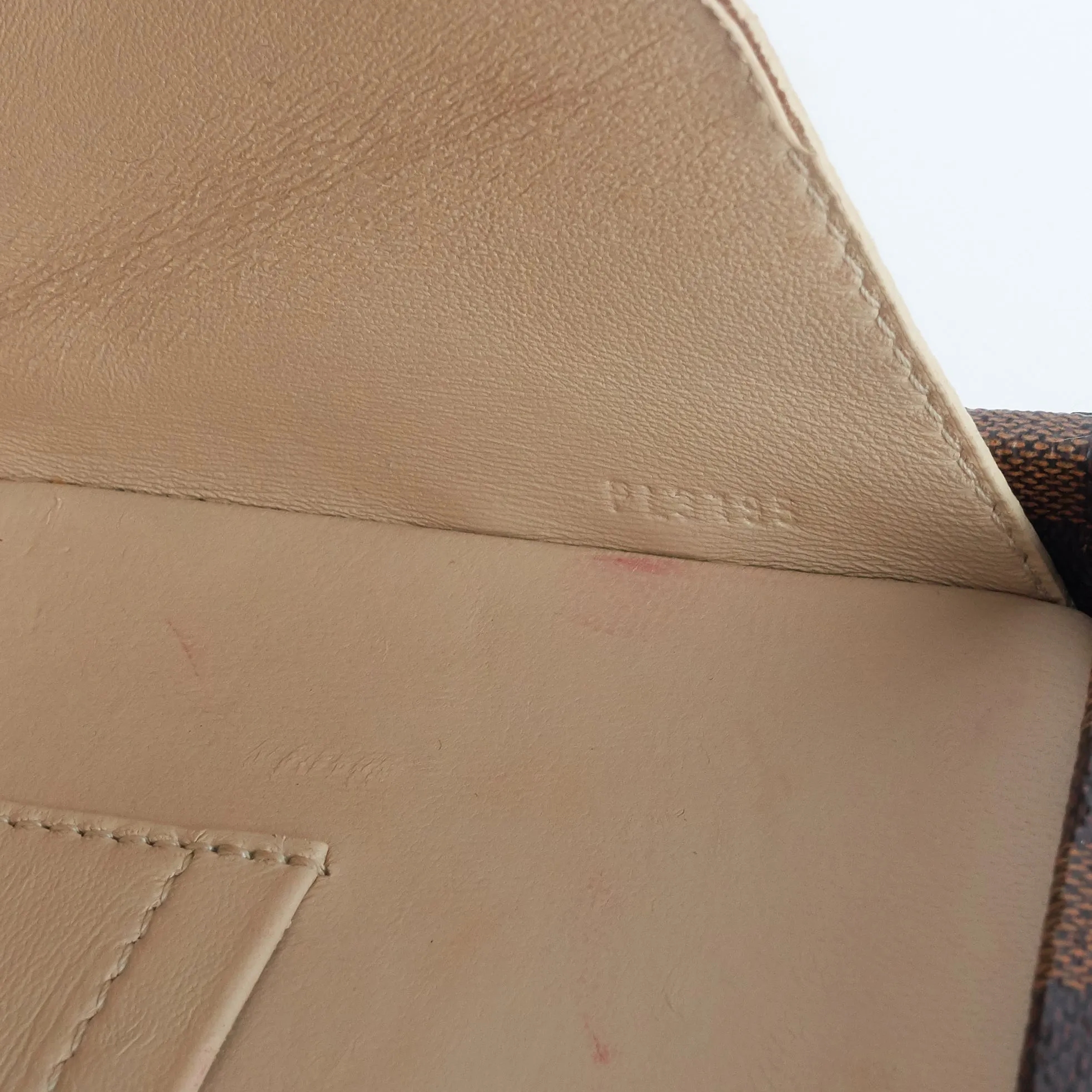 Petite Malle Damier Ebene Cavas Bag