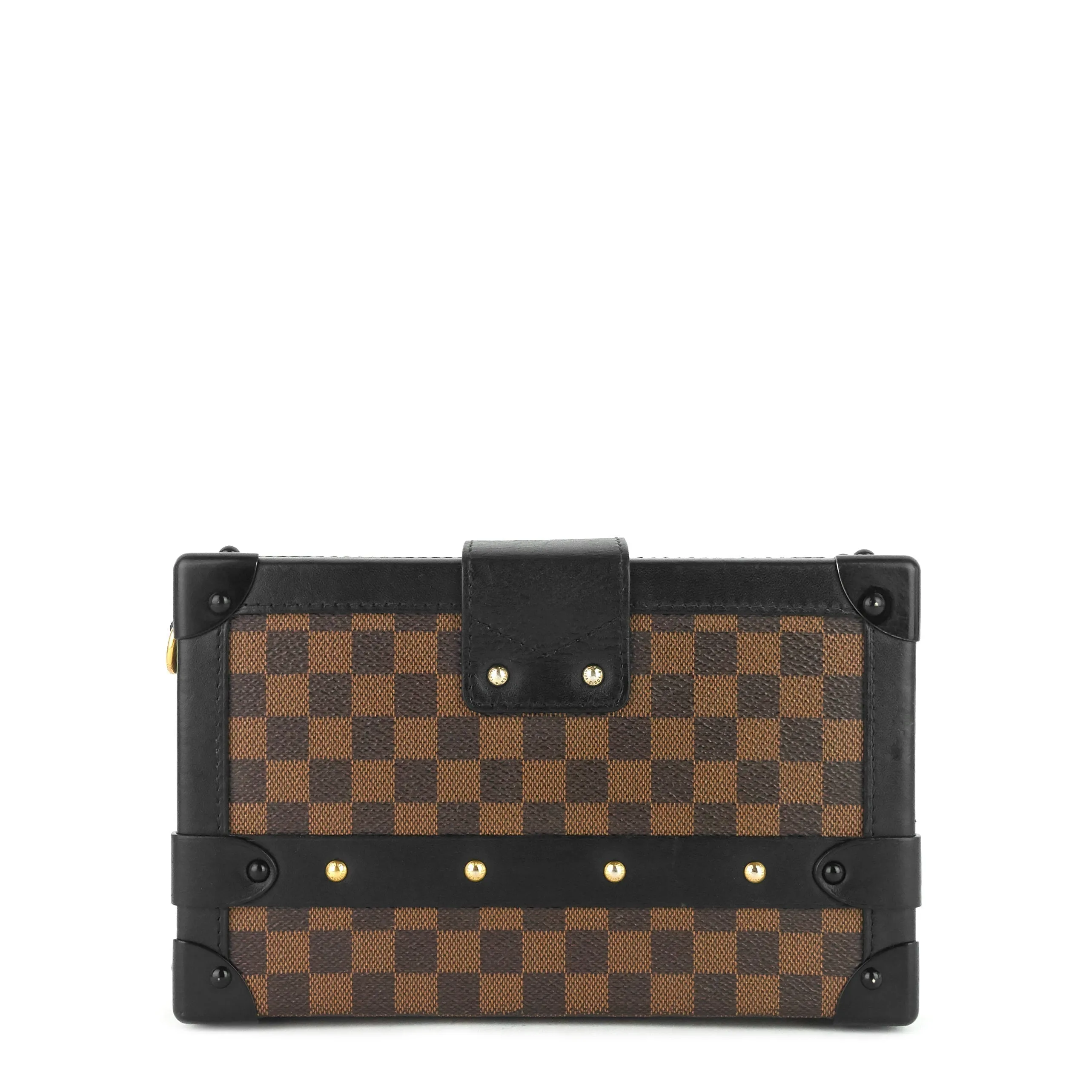 Petite Malle Damier Ebene Cavas Bag